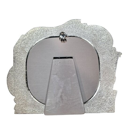 Southwestern Desert Gecko Lizard Cactus Cacti Enameled Picture Photo Frame - Picture 2 of 4